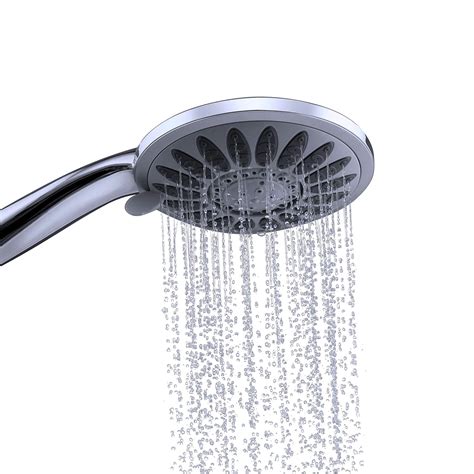 chrome handheld shower head|chrome shower head replacement.